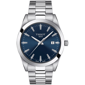 Tissot Gentleman Men’s Watch T127.410.11.041.00 – Blue Dial Stainless Steel