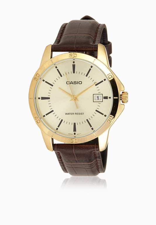 Casio - MTP-V004GL-9AUDF - Stainless Steel Wrist Watch for Men