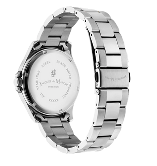 JDM Military (Jacques Du Manoir) - WG005-03 - Alpha II - Stainless Steel Wrist Watch for Men - 10 ATM