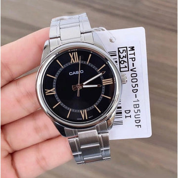Casio - MTP-V005D-1B5UDF - Stainless Steel Wrist Watch for Men