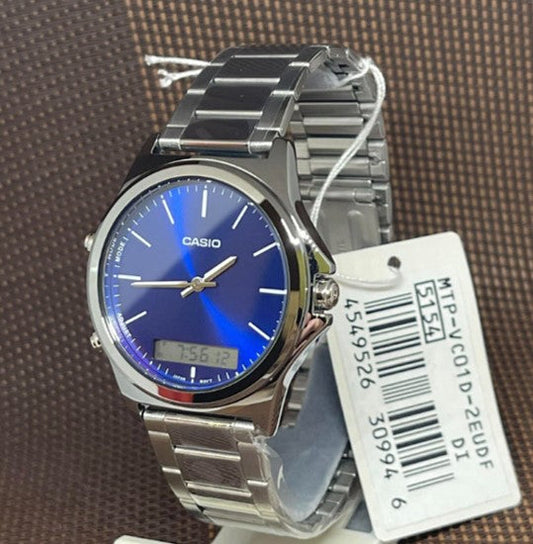 Casio - MTP-VC01D-2EUDF - Stainless Steel Wrist Watch for Men