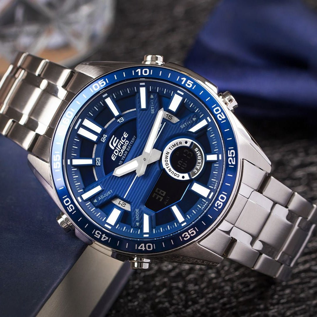 EDIFICE エディフィス CASIO カシオ EFV-C100D-2A EDIFICE（CASIO） CASIO EFV-C100D-2A カシオ 腕時計 アナデジ