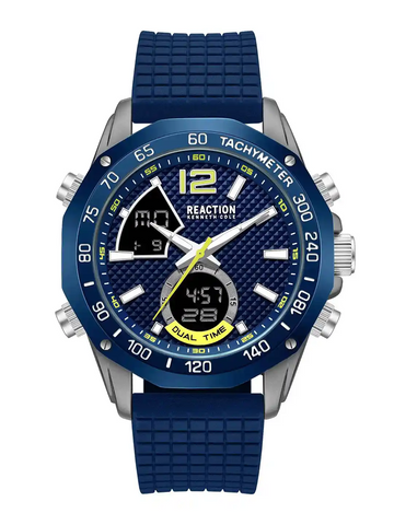 Kenneth Cole Reaction Blue Dial Men’s Watch – KRWGP0069001