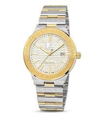 Guy Laroche Sacha Men’s Swiss Made Quartz Watch with Silver Dial & Silver Stainless Steel Bracelet (GLWGG0000407)
