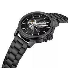 Kenneth Cole KCWGL2217001 44mm Black Automatic Skeleton Men's Watch
