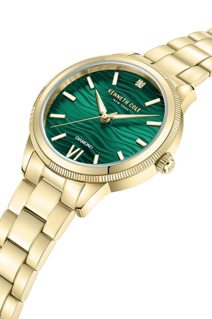 Kenneth Cole New York Green Dial Ladies Watch | Model KCWLG0017703