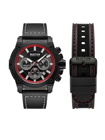 Kenneth Cole Reaction Black Dial Men’s Watch – KRWGO0070003