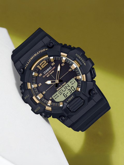 Casio HDC-700-9AVDF Men’s Digital Watch – 10-Year Battery | World Time | 100M Water Resistant