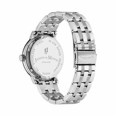 JDM Military (Jacques Du Manoir) - WG004-04 - Kilo - Stainless Steel Wrist Watch for Men - 10 ATM