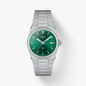 Tissot PRX T137.210.11.081.00 Green Dial Silver Stainless Steel Quartz Unisex Watch